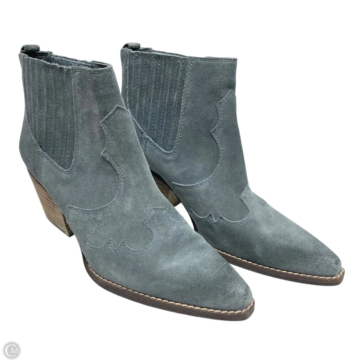 Boots Western By Sam Edelman In Grey, Size: 8