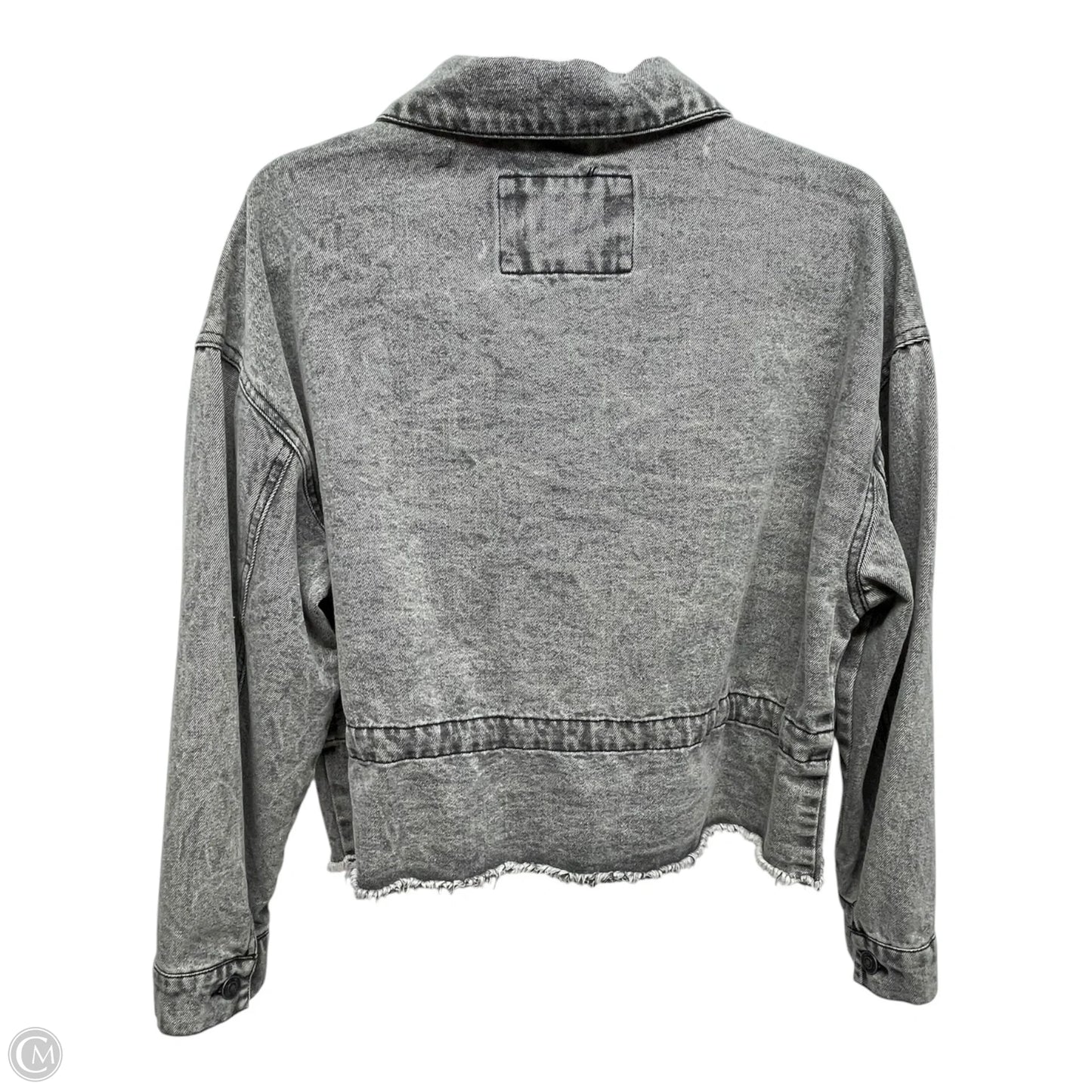 Jacket Denim By Stoosh In Grey, Size: L