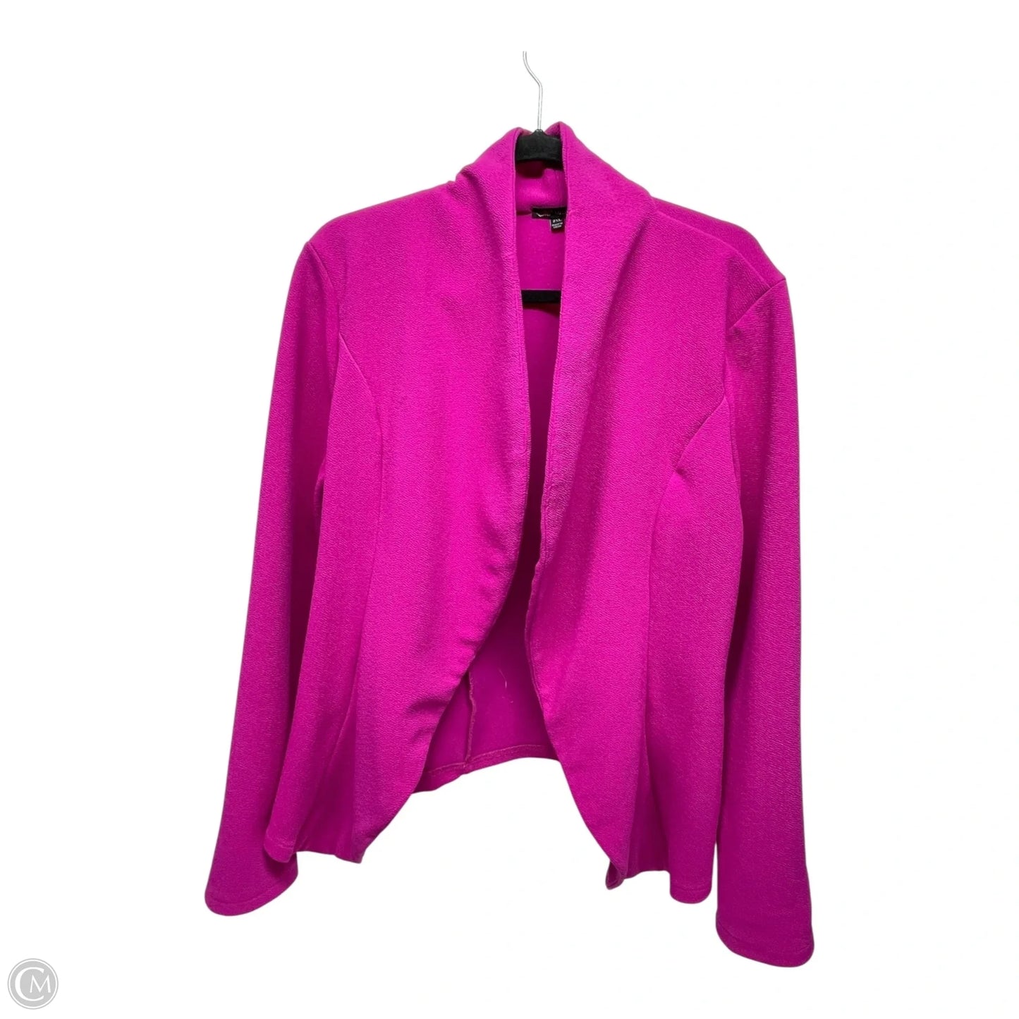 Blazer By Michel Laurence In Pink, Size: 2x