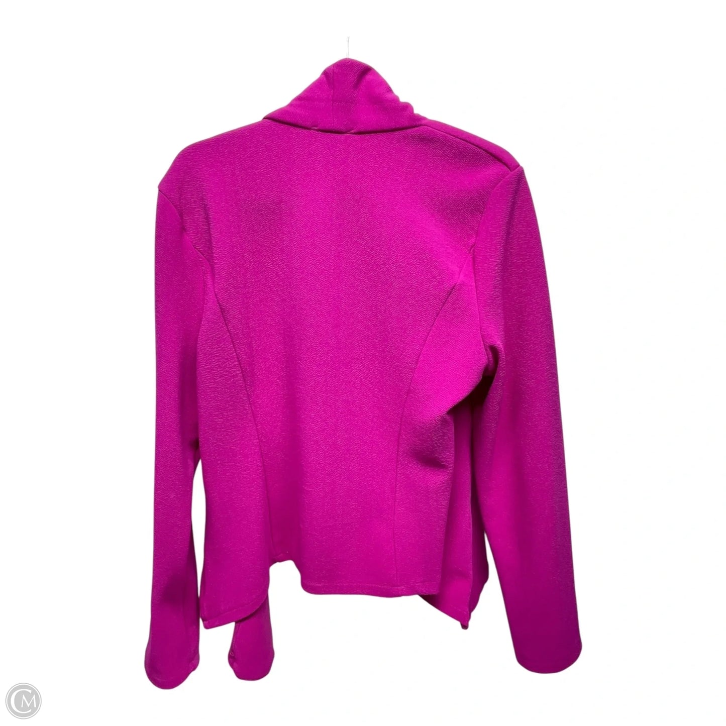 Blazer By Michel Laurence In Pink, Size: 2x