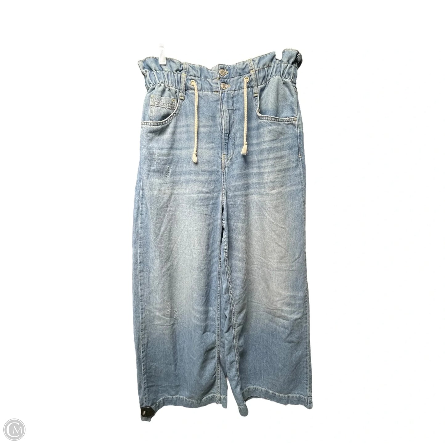 Jeans Wide Leg By Pilcro In Blue Denim, Size: 12