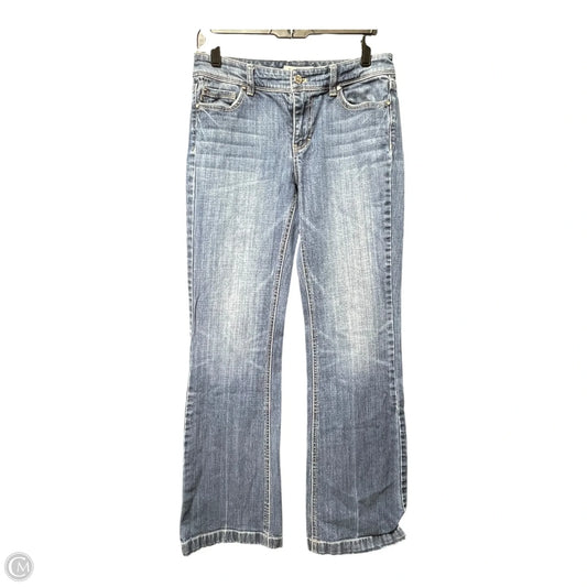 Jeans Boot Cut By White House Black Market In Blue Denim, Size: 4