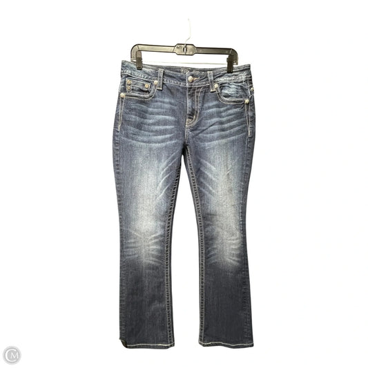 Jeans Boot Cut By Miss Me In Blue Denim, Size: 12