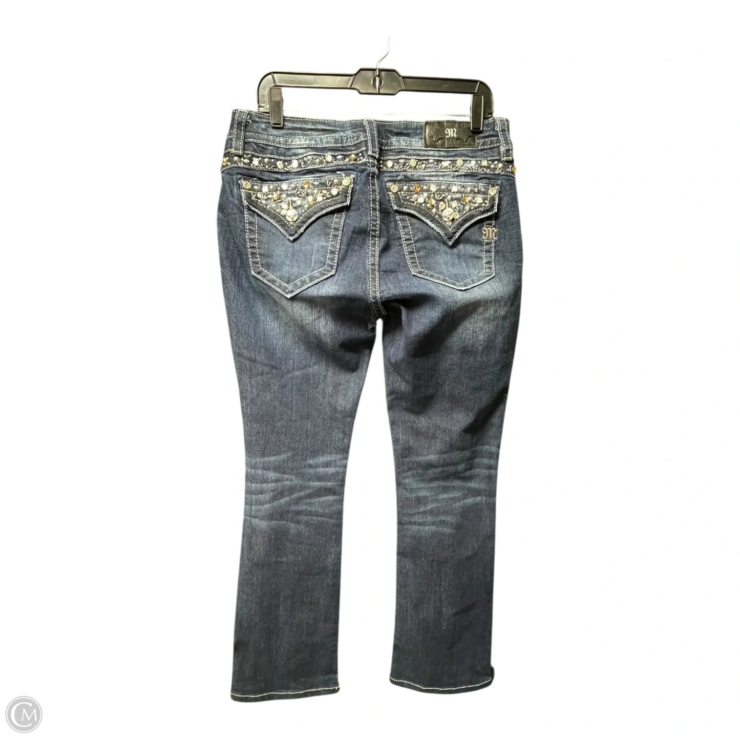 Jeans Boot Cut By Miss Me In Blue Denim, Size: 12