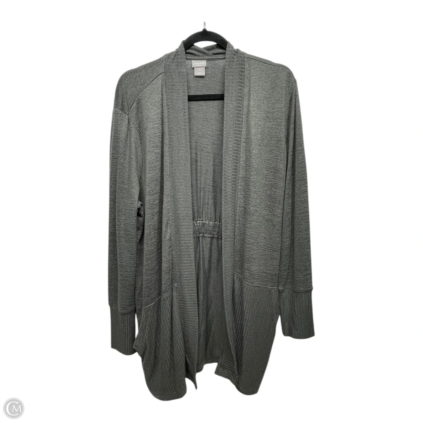 Cardigan By Zenergy By Chicos In Green, Size: L