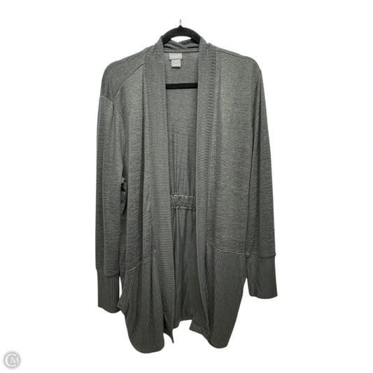 Cardigan By Zenergy By Chicos In Green, Size: L