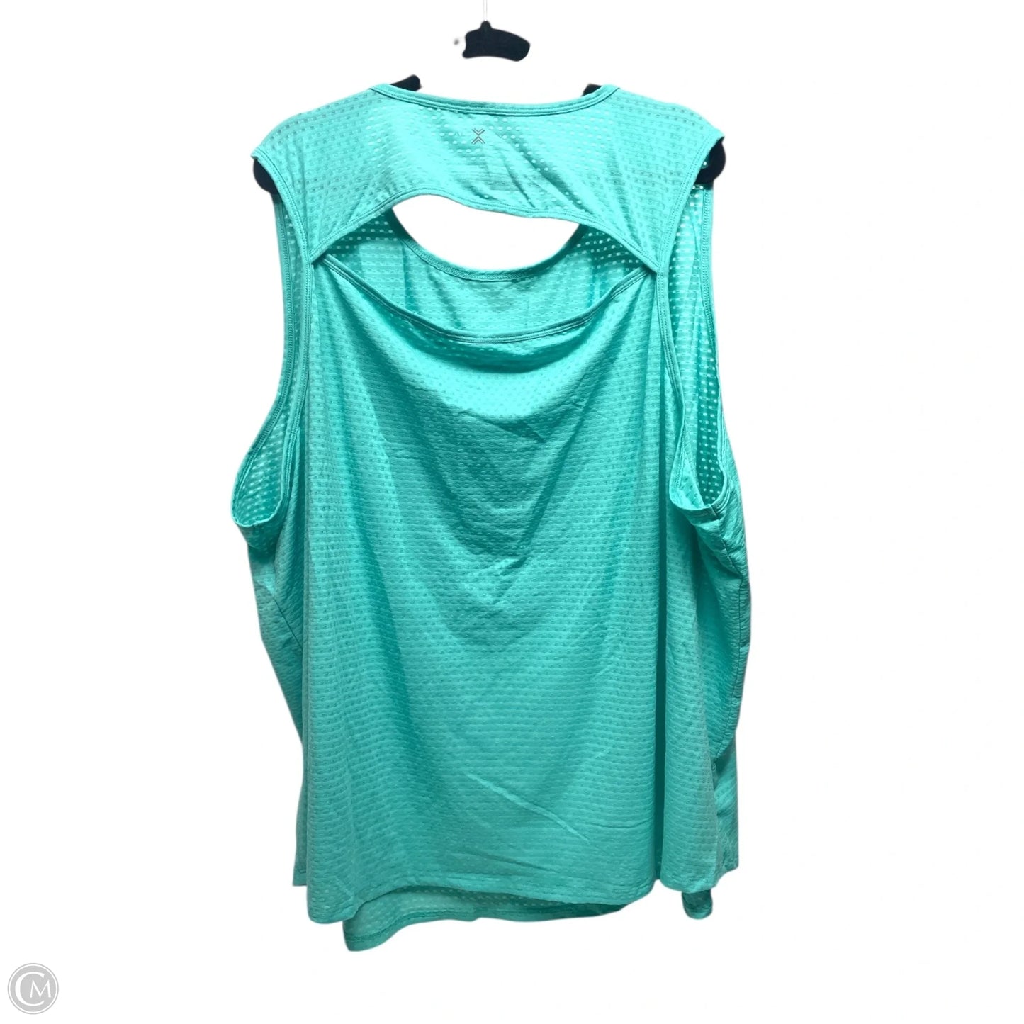 Athletic Tank Top By Xersion In Green, Size: 3x