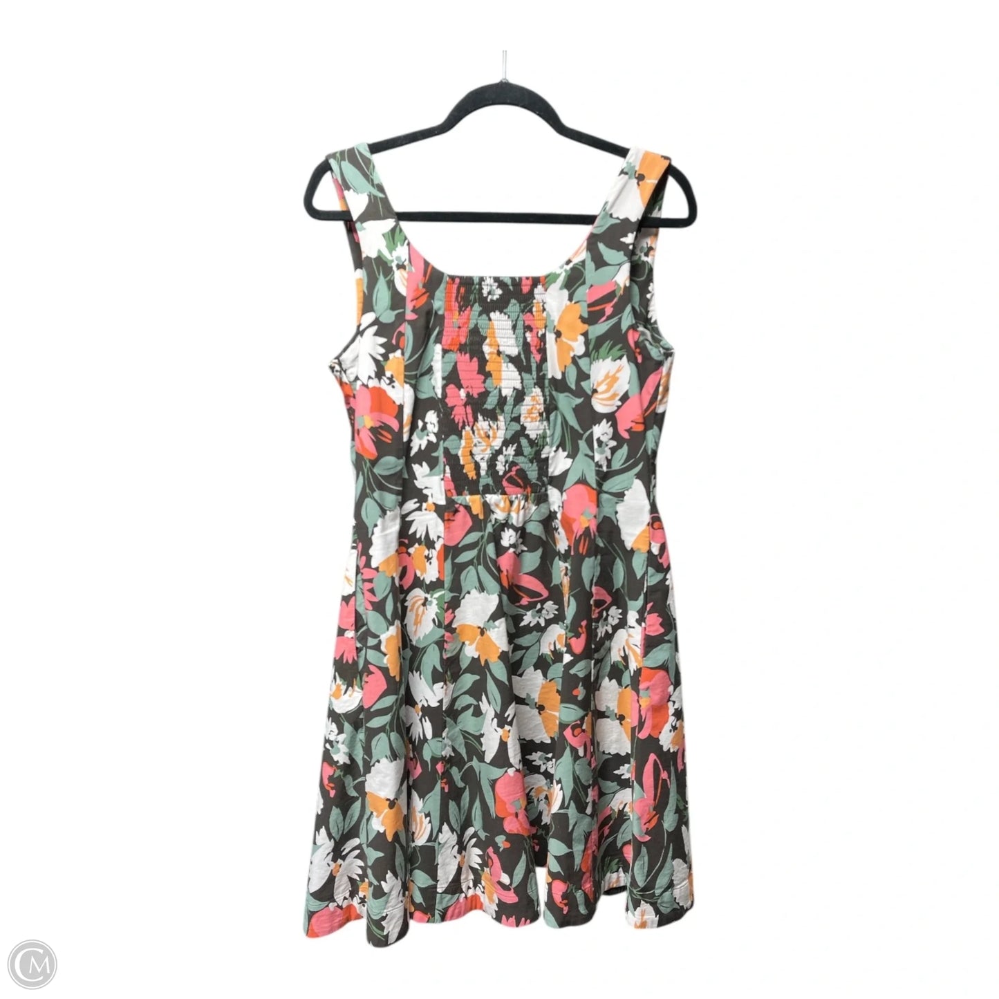 Dress Casual Short By Anthropologie In Floral Print, Size: L