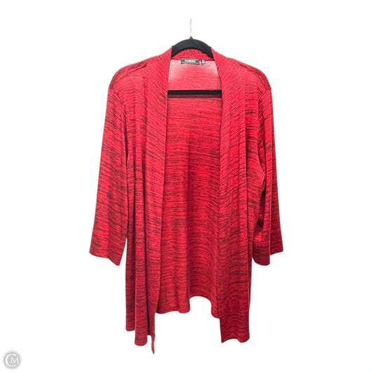 Cardigan By Elementz In Red, Size: Xl
