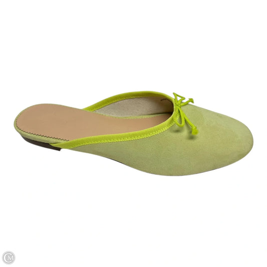Shoes Flats By J. Crew In Green, Size: 6.5