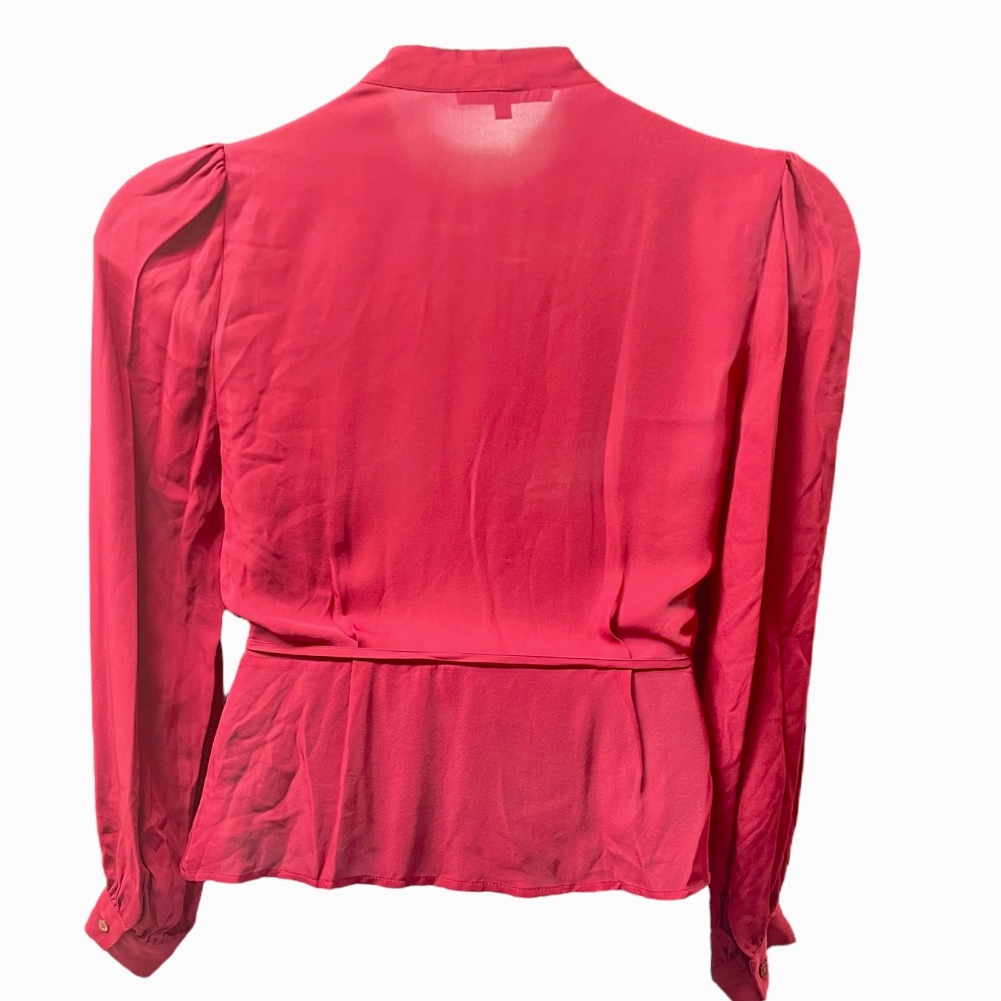 Top Long Sleeve By Antonio Melani In Maroon, Size: S