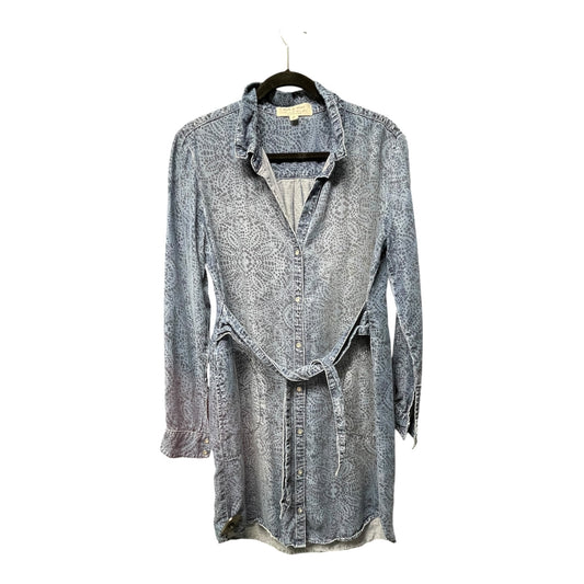 Dress Casual Short By Cloth & Stone In Blue Denim, Size: M