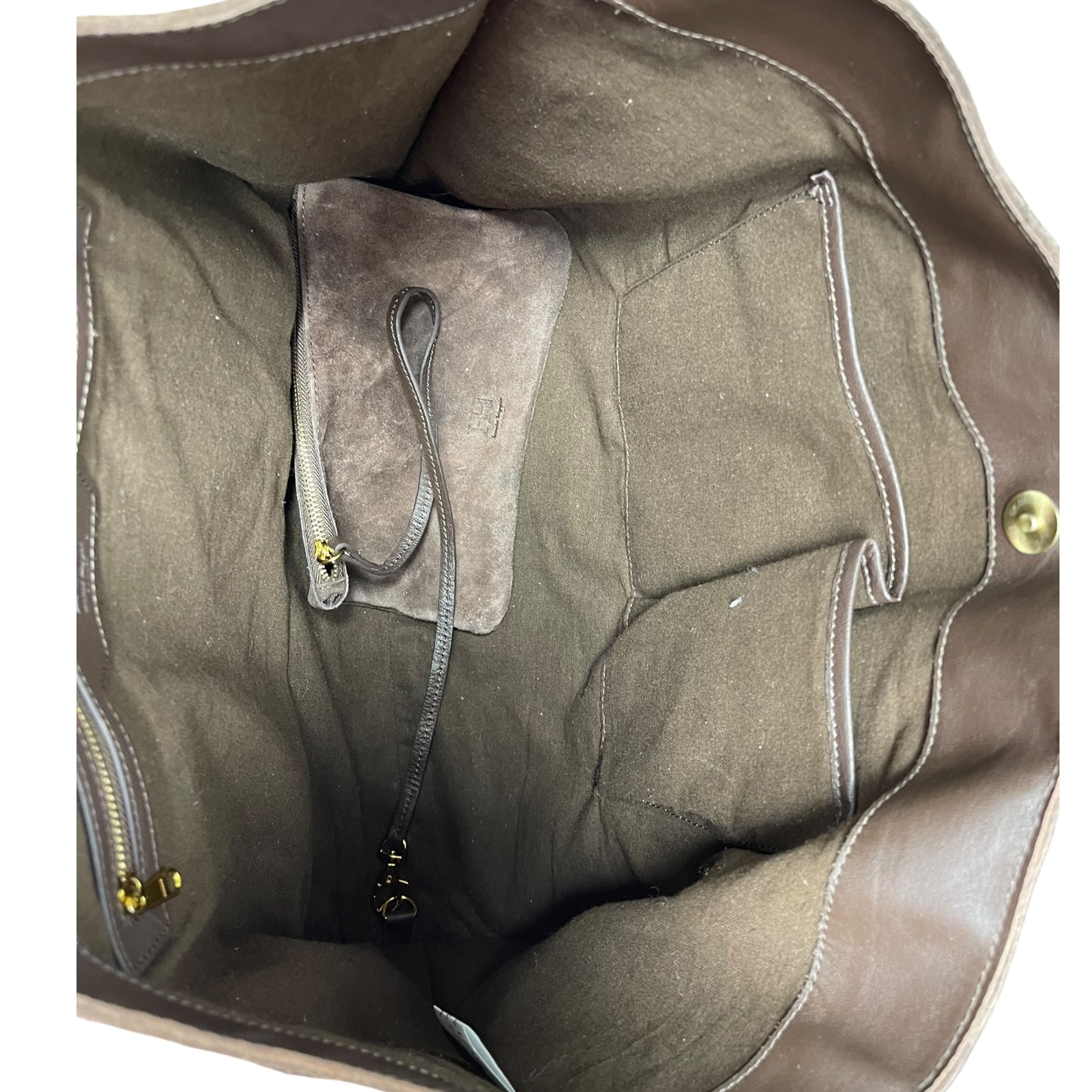 Tote Leather By Haute Hippie, Size: Large