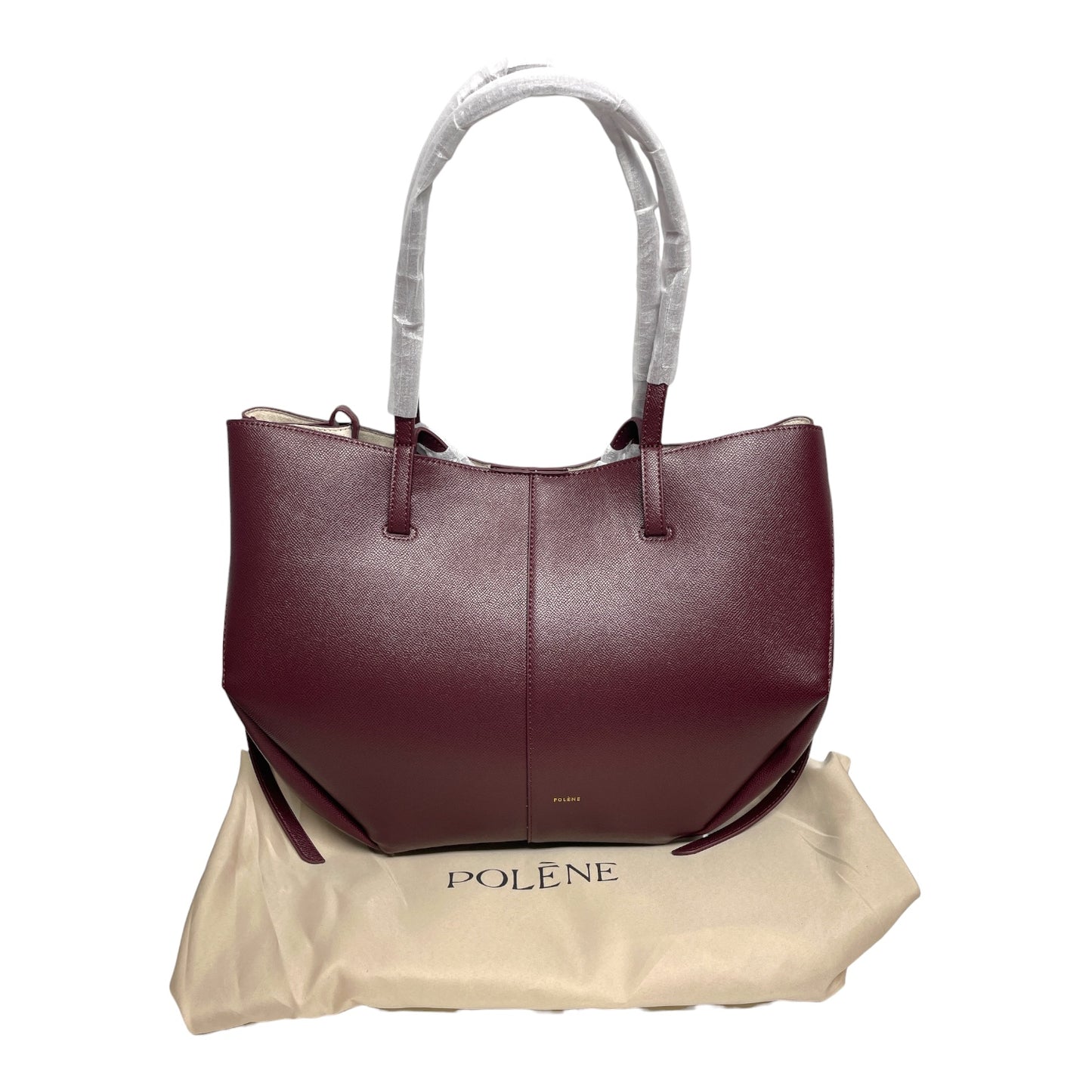Handbag Leather By POLENE, Size: Large