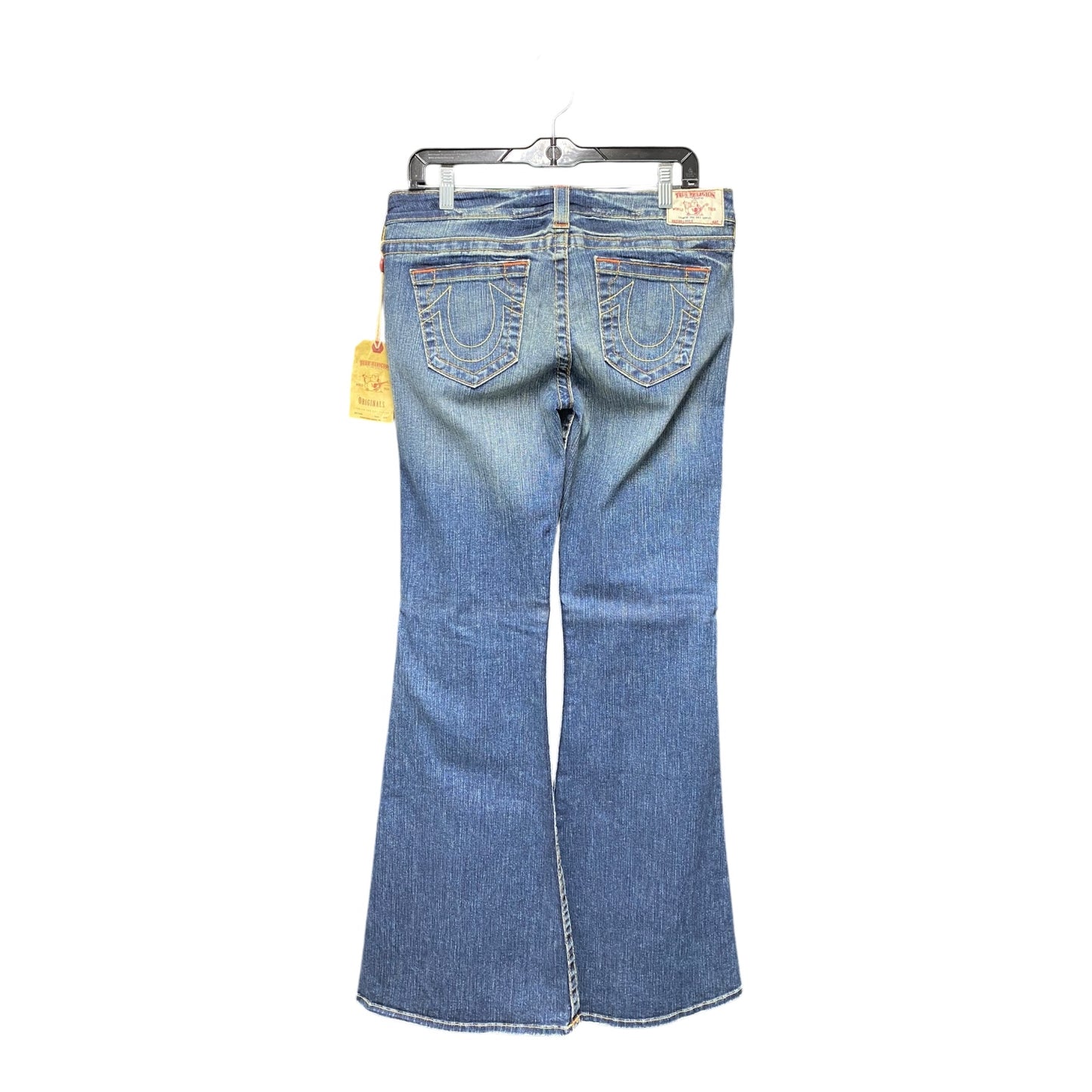 Jeans Flared By True Religion In Blue Denim, Size: 12