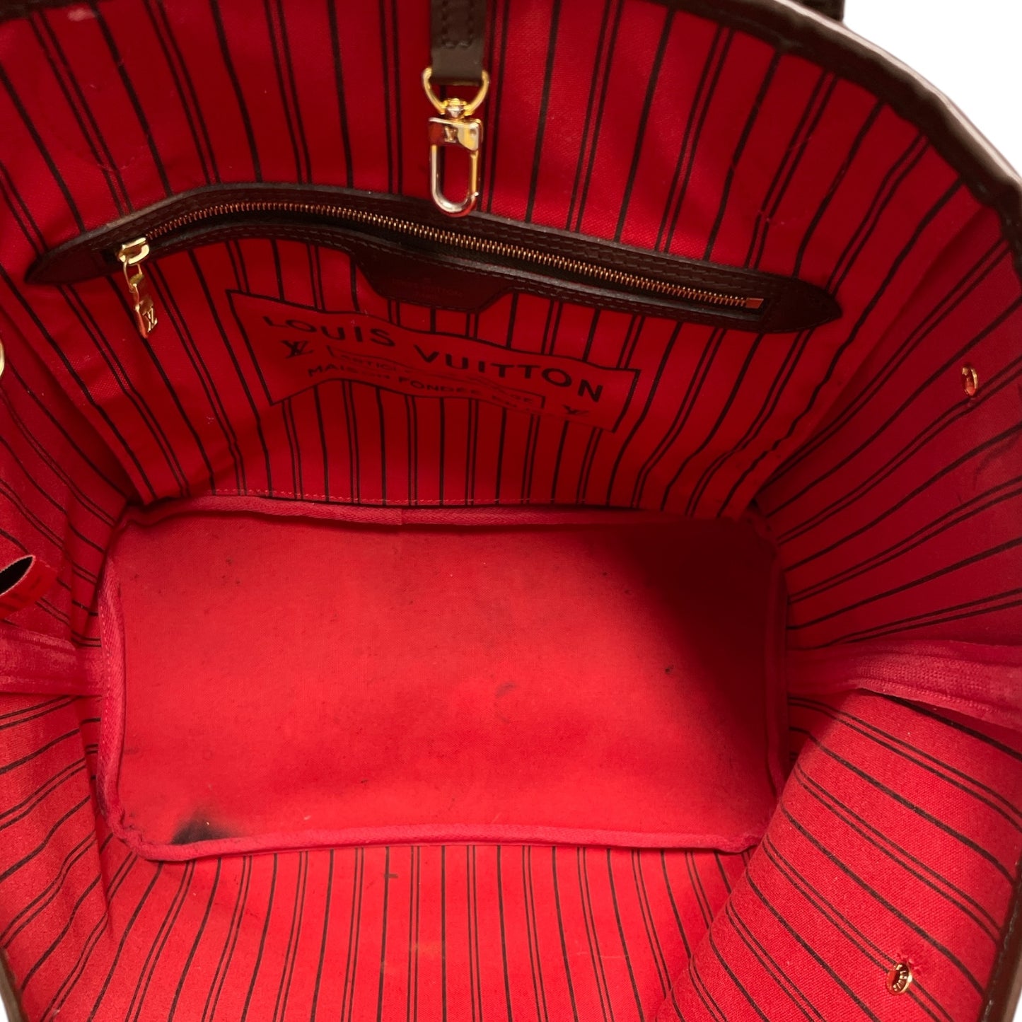 Tote Luxury Designer By Louis Vuitton, Size: Medium