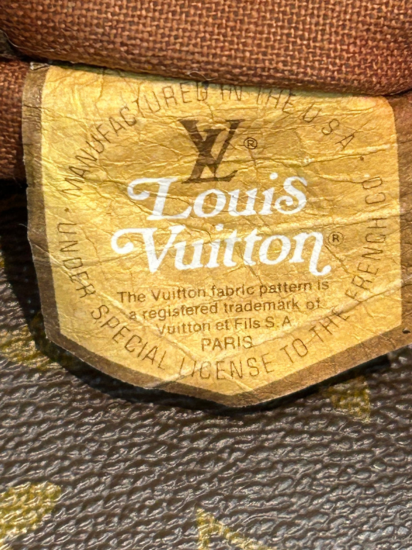 Duffle And Weekender Luxury Designer By Louis Vuitton, Size: Large