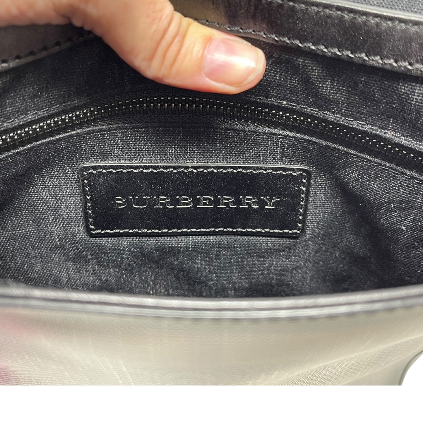 Crossbody Luxury Designer By Burberry, Size: Medium