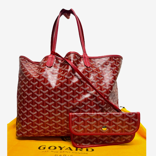 Tote Luxury Designer By Goyard, Size: Medium