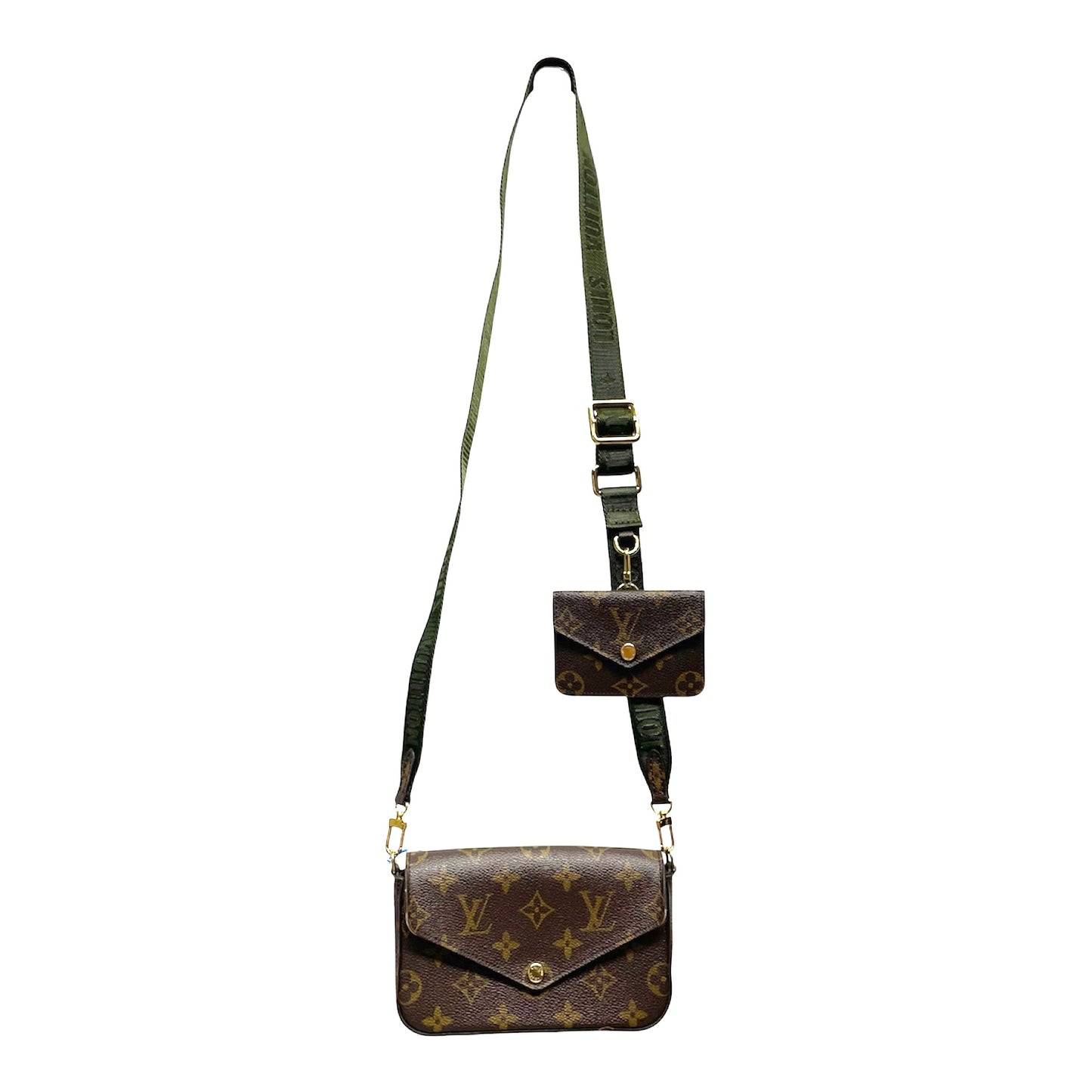 Crossbody Luxury Designer By Louis Vuitton, Size: Small