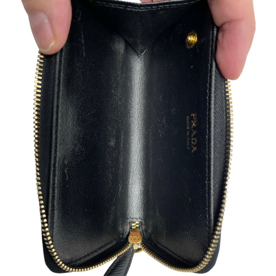 Coin Purse Luxury Designer By Prada, Size: Small