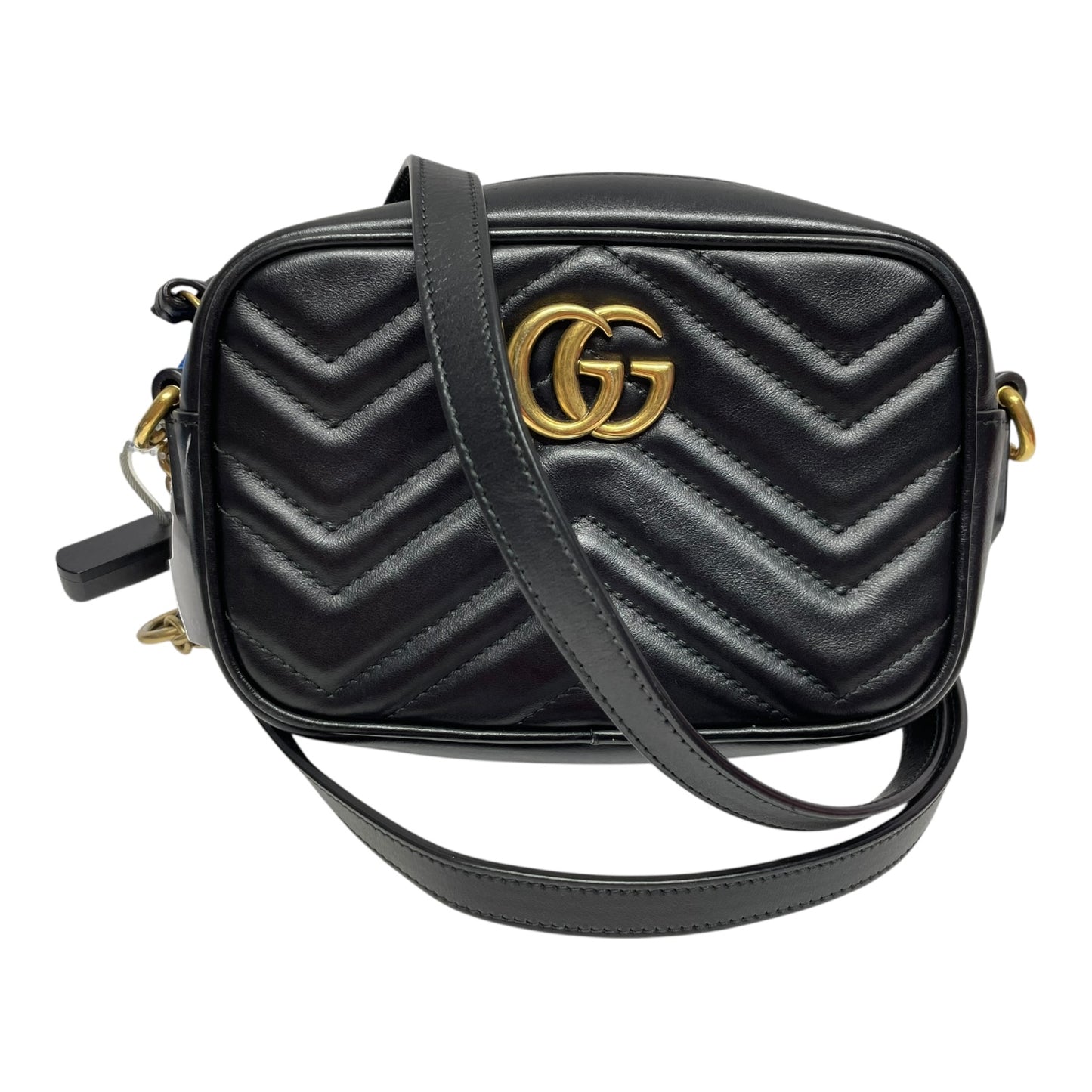 Crossbody Luxury Designer By Gucci, Size: Small