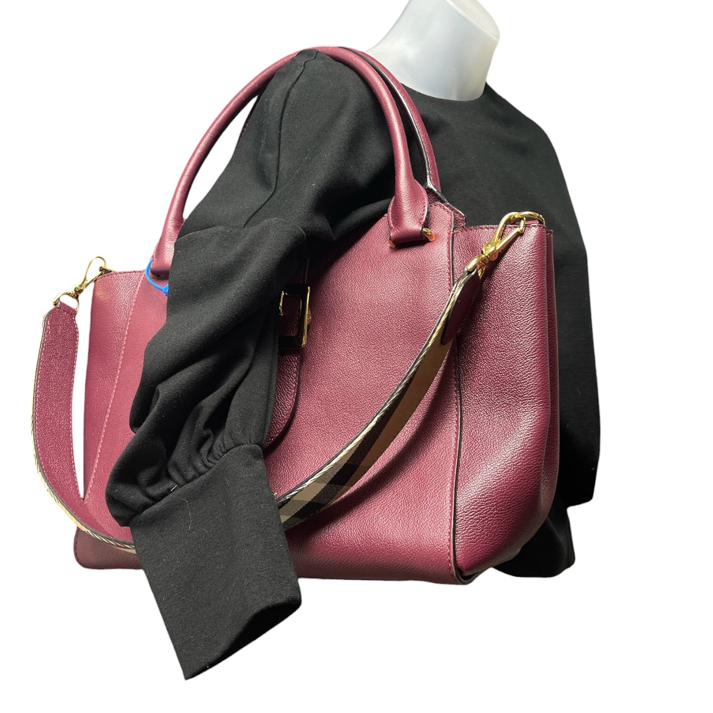 Handbag Luxury Designer By Burberry, Size: Large