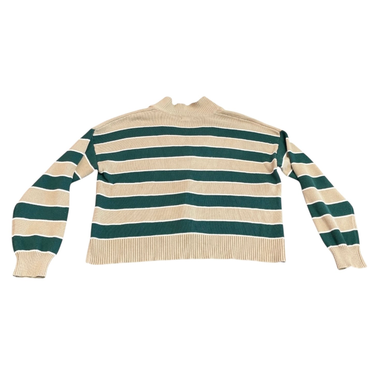 Sweater By Blu Pepper In Brown & Green, Size: S