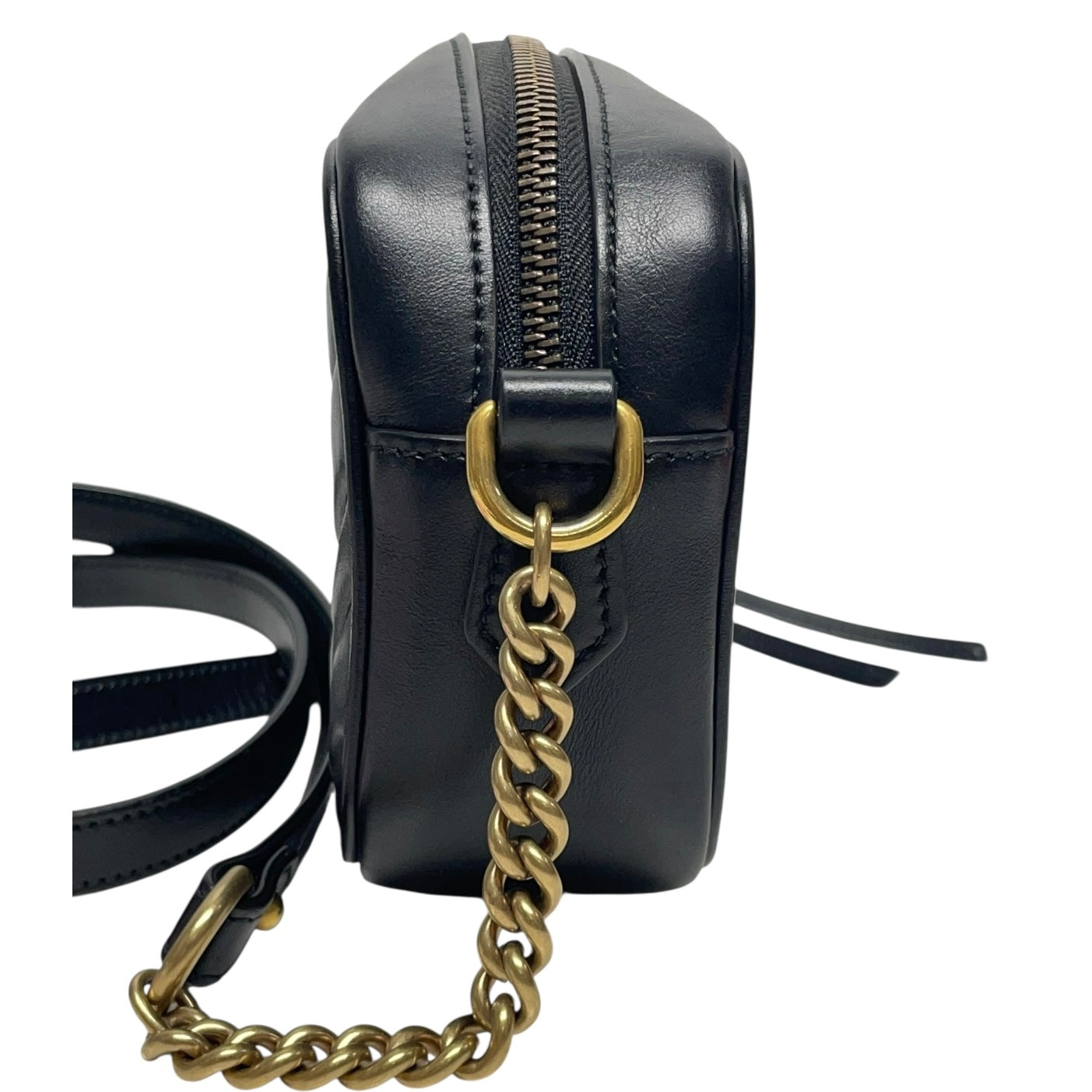 Crossbody Luxury Designer By Gucci, Size: Small