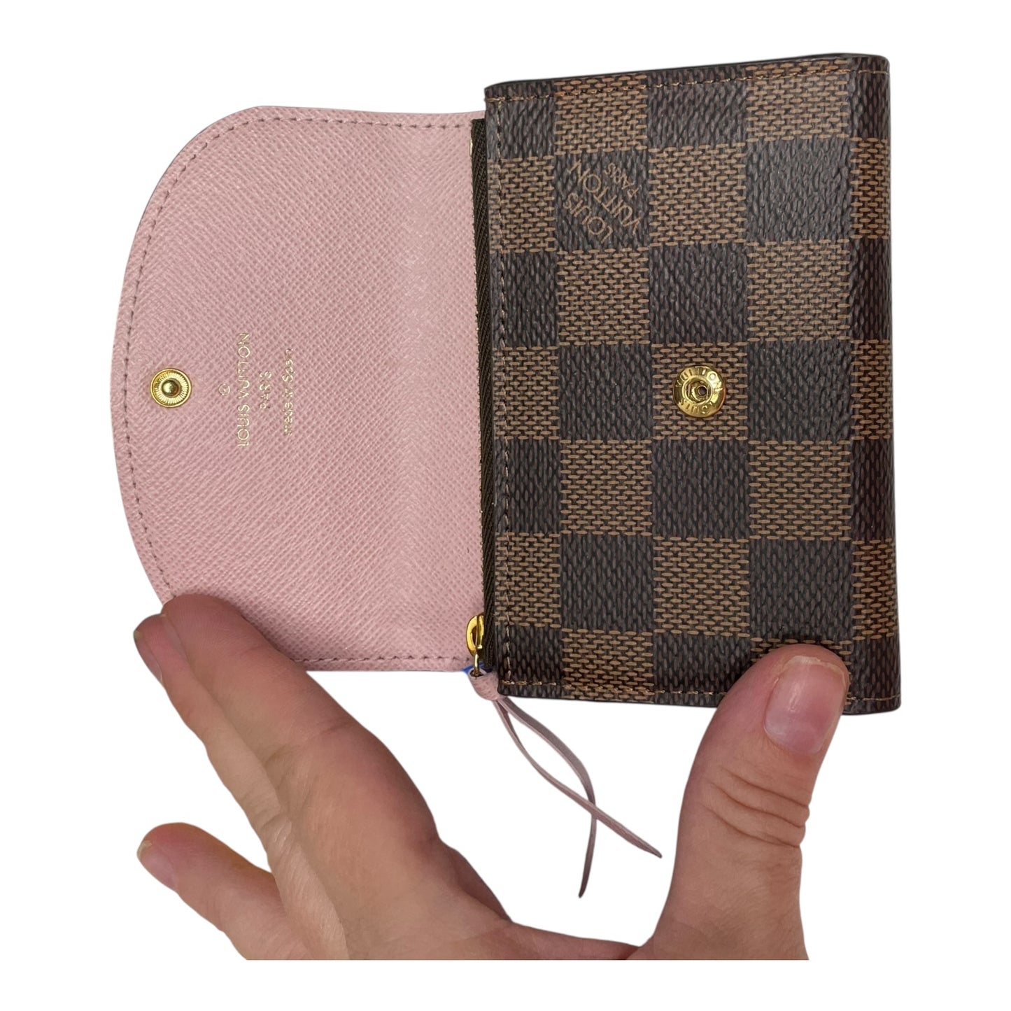Coin Purse Luxury Designer By Louis Vuitton, Size: Small