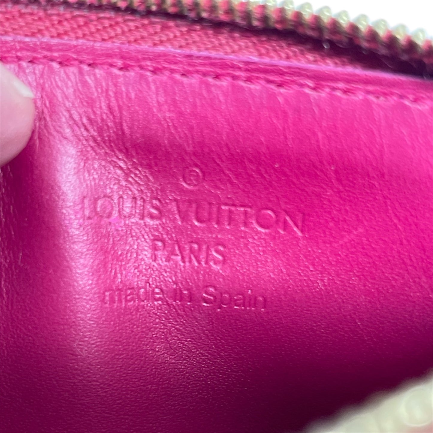 Coin Purse Luxury Designer By Louis Vuitton, Size: Small