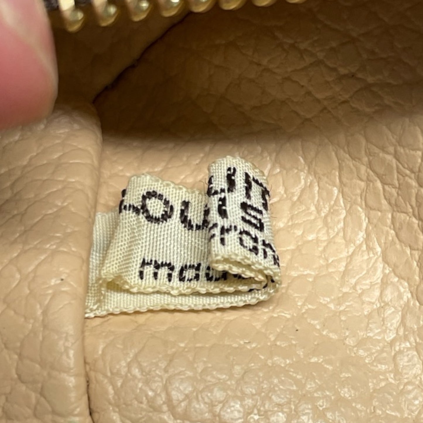 Makeup Bag Luxury Designer By Louis Vuitton, Size: Large